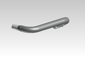 Exhaust Pipe Assembly (Down Pipe/Bend Pipe) – Classic 350 Reborn & Bullet 350 J-Series – RLX00513/B (HR Black)