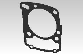 Royal Enfield 1570160/D cylinder barrel gasket for Meteor 350, Classic Reborn 350, Hunter 350