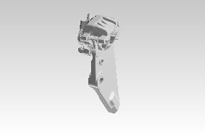 Royal Enfield RAB00023/B OEM ABS rear brake caliper for Classic 350/500, Bullet 500 & Thunderbird 350/500