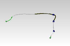 RAB00024 - BRAKE HOSE - ABS MODULE TO FRONT CALIPER