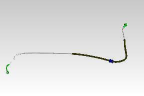 Royal Enfield RAB00025/A – Front ABS Brake Hose Assembly (ABS Module to Front Master Cylinder) for Classic 500 & Bullet 500 EFI (ABS Models Only)
