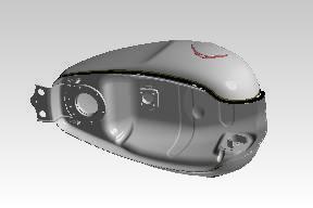 Royal Enfield Fuel Tank Painted Mark 2 for Interceptor 650 – RAK00796/A