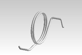 Royal Enfield RAE00167/B brake pedal return spring – OEM spare part