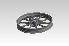 Royal Enfield Alloy Wheel Set (Front RAJ00447/A + Rear RAT00463/A) – OEM Black Alloy Wheels with Bearings & Valve for Classic 350 Reborn & New Bullet 350 (Spoke to Alloy Upgrade)