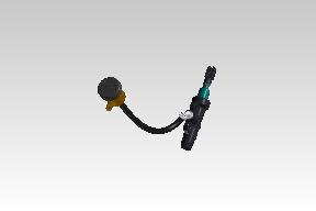Royal Enfield 1100683/F rear master cylinder assembly for Classic 350 Reborn & Bullet 350 J-Series

