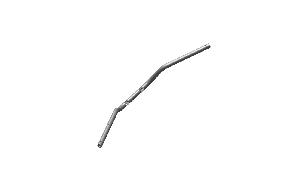 Royal Enfield RAL00200/C handlebar satin black for Meteor 350 OEM fit, Classic Reborn, Hunter retrofit