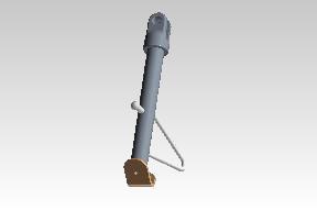 RAW00216/B Side Stand Assembly for Royal Enfield Hunter 350 BS6 Genuine OEM Part