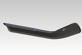 Royal Enfield RLX00974/F exhaust pipe guard heat shield for Hunter 350 