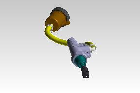 Royal Enfield RAB00874/A Rear Master Cylinder Assembly – Hunter 350 OEM