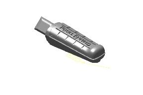 RAE00537/B Royal Enfield Shotgun 650 Right Pillion Footrest