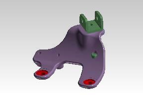 Royal Enfield RAE00458/B foot control plate assembly for Classic 350 & Bullet 350 