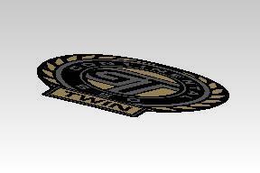 148648/B OEM logo decal sticker for Royal Enfield Continental GT 650 side panel (Euro 4/Black spec verify)