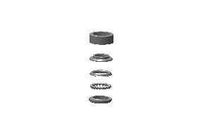 Royal Enfield KAH00082 / KAH00082/A – Himalayan & Scram 411 Ball Race Kit (Steering Cone / Steering Head Bearing Set – Genuine OEM)