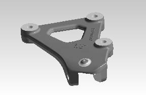 Control Plate, LH (Left Footrest/Foot Control Bracket) for Royal Enfield Himalayan 450 (2024–On) – RAE00827/B