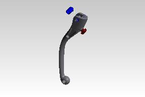 Adjustable Cam Lever Assembly for Royal Enfield Classic 350 Reborn – Black