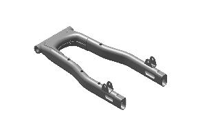 867006 swing arm sub assembly black for Royal Enfield Bullet 500 UCE Euro 3 swingarm