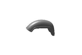Rear Mudguard With Sticker STD BVI (Black) for Bullet 500 UCE BS4 & Bullet 350 UCE KS/ES – Genuine Royal Enfield 866133