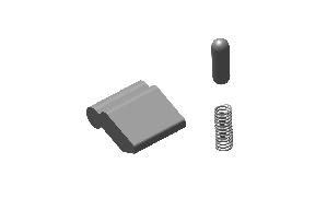 Kick Pawl, Plunger and Spring Kit for Classic 350/500 UCE, Standard, Electra & Thunderbird UCE – Genuine Royal Enfield 888182