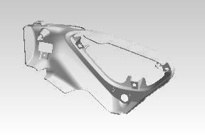 Royal Enfield Infill Side Panel RH RAV00295/D for Hunter 350