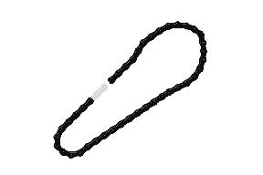 Royal Enfield OEM Drive Chain 520 – 107 Link (Part No. RAR00391/B) | Fits Classic 650, Super Meteor 650 Series