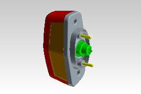 585977/B - TAIL LAMP WITH REFLECTOR