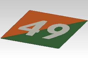Genuine Fuel Tank Sticker Right Side (RH) for Royal Enfield | 1041118/A | OEM Tank Decal