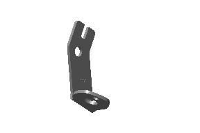 Trafficator / Indicator Bracket Set (LH + RH “Patti”) for Bullet/Classic/Electra – 592638 + 592639 (UCE/Old-Style Indicator Stalk)