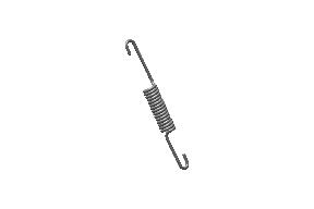 Royal Enfield 591992/B side stand spring chrome – fits Classic Bullet Meteor Hunter