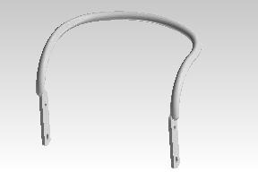 Royal Enfield 591197/D Grab Handle – Classic 350 & 500 UCE (Black)

