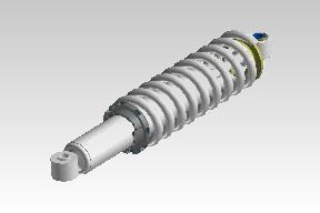 Royal Enfield 587327/D OEM rear mono shock absorber for Himalayan 411cc
