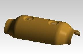 Royal Enfield Exhaust Pipe Guard (Chrome) – RLX00553/A – OEM for Classic 350 & Standard 350 BS6 UCE