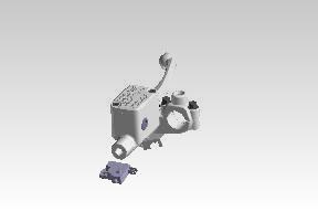 Royal Enfield 147650/A Front Master Cylinder Assembly for Classic 350, Electra, Thunderbird