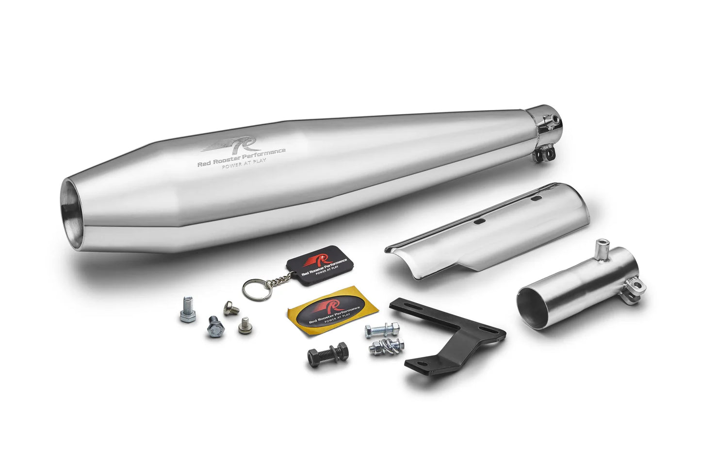 RRP Pegasus & Pegasus RS Exhaust for Honda H’ness CB350 / CB350 RS – Polish & Matte Black