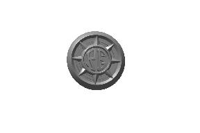 RAK01867/C 3D tank badge brass RH for Royal Enfield Goan Classic 350