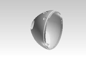 Continental GT 650 OEM headlamp bowl RAN00063/B black finish