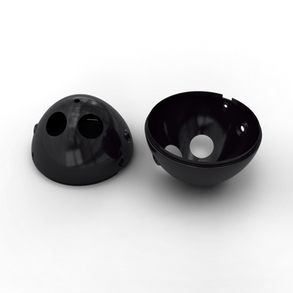 Royal Enfield RAN00063/B black headlamp bowl OEM for Interceptor 650