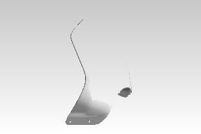 Royal Enfield Himalayan 411 BS6 replacement visor glass RAN00176C