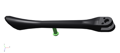 Royal Enfield RAW00169/D Side Stand Assembly Black for Meteor 350