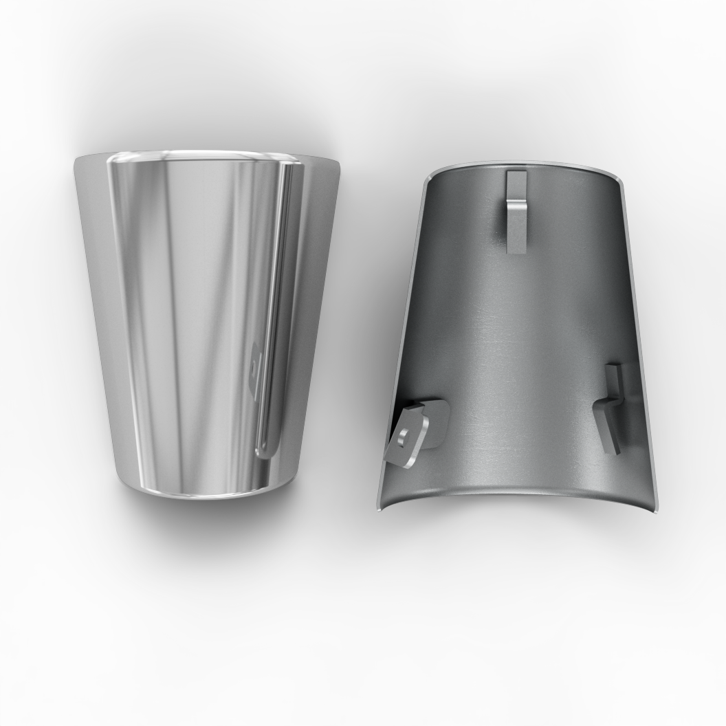 RLX00073/A right silencer guard – Interceptor 650