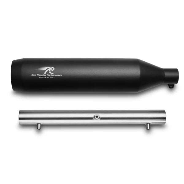 RRP Polestar Pro SS304 slip on exhaust with DB killer for Meteor 350 and Classic Reborn