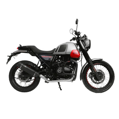 Red Rooster Vertex Black Matte exhaust for Royal Enfield Himalayan 411