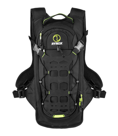 Rynox Navigator Hydration Backpack – 4L Cargo | 3L Bladder Compatible (Black Fluoro)