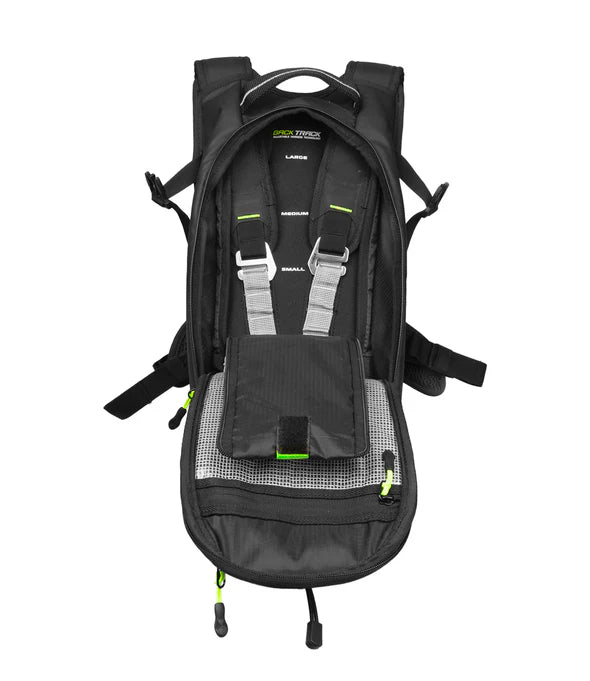 Rynox Navigator Hydration Backpack – 4L Cargo | 3L Bladder Compatible (Black Fluoro)