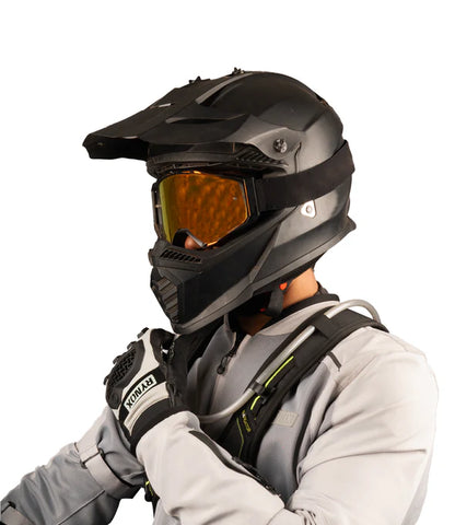 Rynox Navigator Hydration Backpack – 4L Cargo | 3L Bladder Compatible (Black Fluoro)