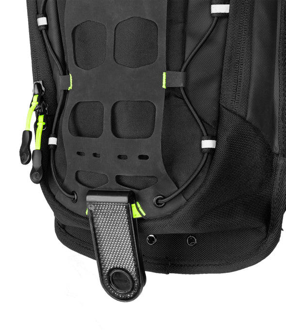 Rynox Navigator Hydration Backpack – 4L Cargo | 3L Bladder Compatible (Black Fluoro)