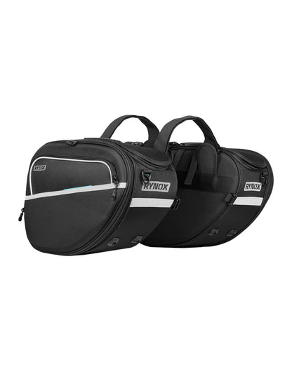 Rynox Nomad v2 Saddlebags – 60L Stormproof Touring Luggage for Motorcycles

