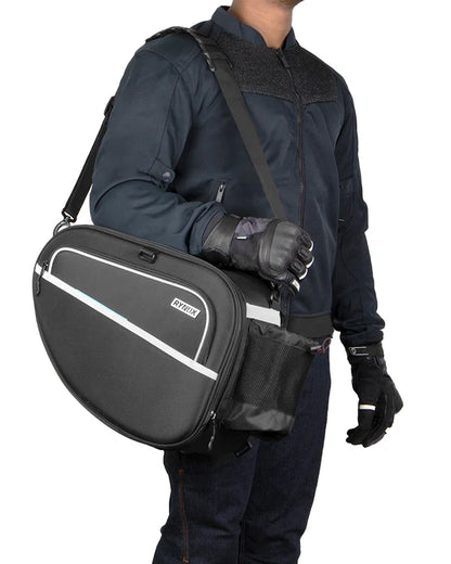Rynox Nomad v2 Stormproof Saddlebags – 60L Touring Luggage for All Motorcycles