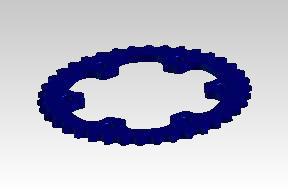 Rear Drive Sprocket (Rear Wheel) for Interceptor 650 / Continental GT 650 – 148034/E