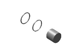 Royal Enfield KAB00216/A rear caliper piston kit OEM