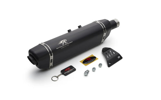 RRP Vertex Black Exhaust for Himalayan & Scram 411 – UTH